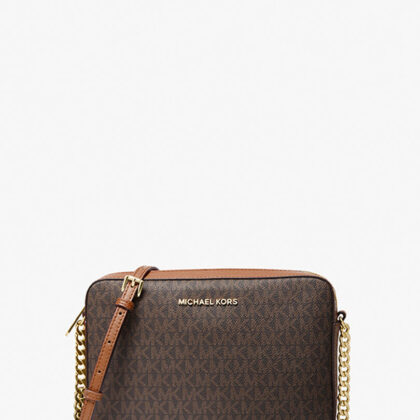 Michael kors Jet Set Large Printed Logo Crossbody Bag