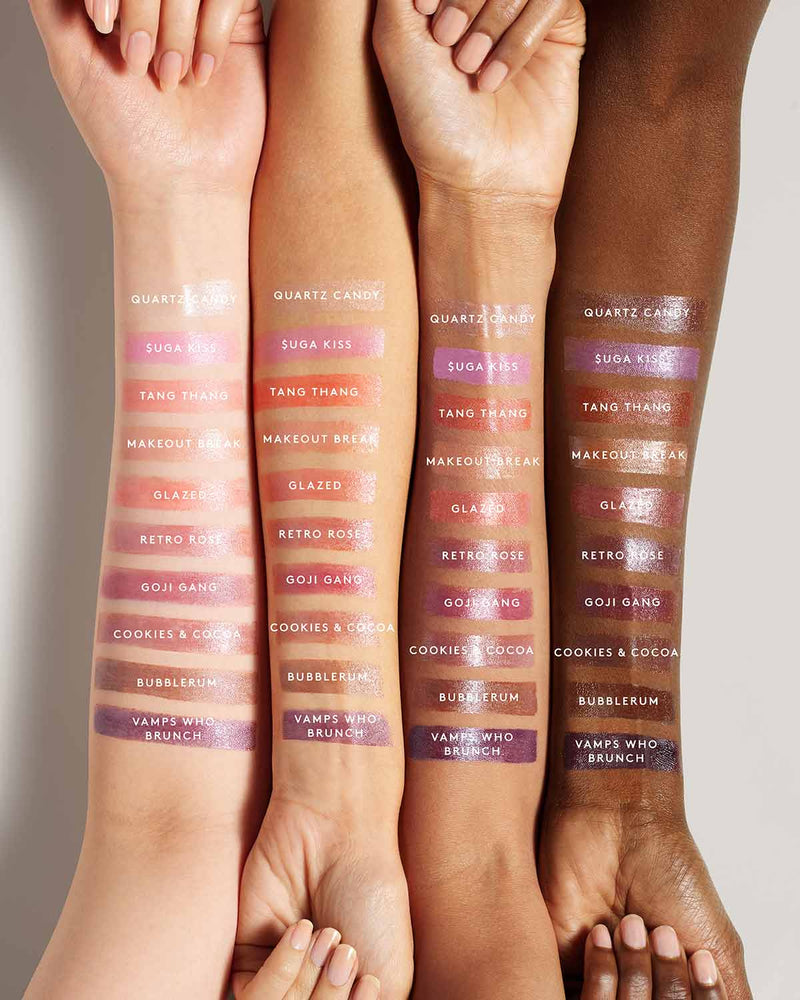 Fenty Beauty Slip Shine Sheer Shiny Lipstick - Goji Gang 07 - Image 4